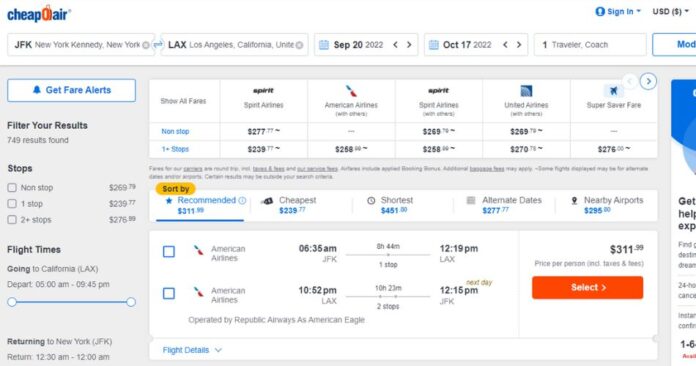 How To Find Cheap Flights To Anywhere On CheapOair? [2024]