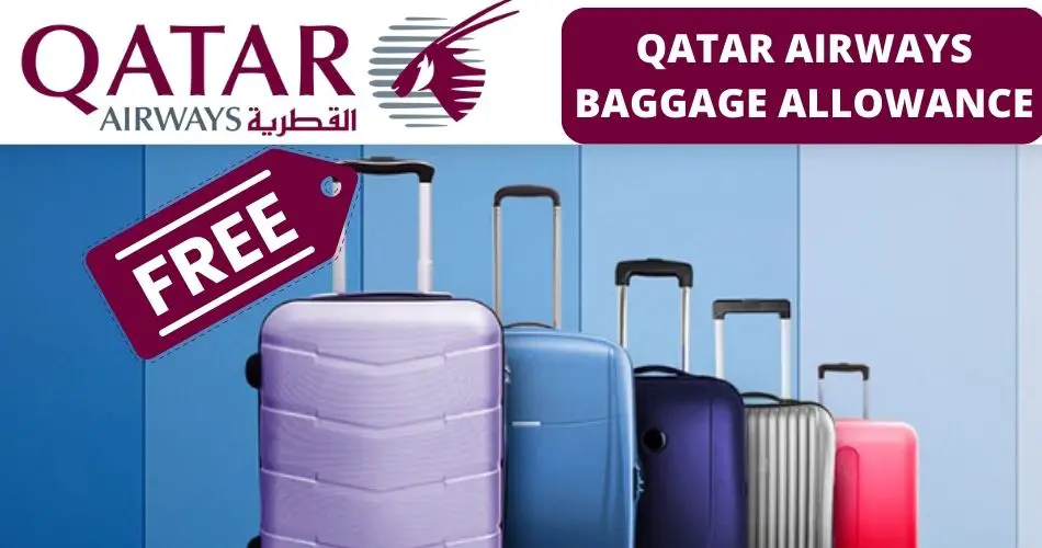 Qatar Airways Baggage Allowance-Check in and Cabin Bag Size, Weight, Pieces  - YouTube