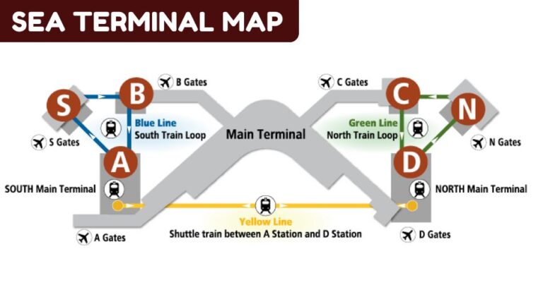 What Terminal Is Alaska Airlines At Seatac 2023   Qatar Airways Terminal At Seattle Airport Map Aviatechchannel 768x404 