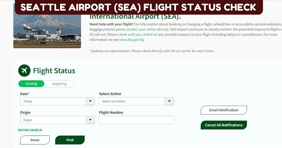 seattle airport flight status check aviatechchannel