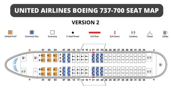 Boeing 737-700 Seat Map With Airline Configuration (2024)