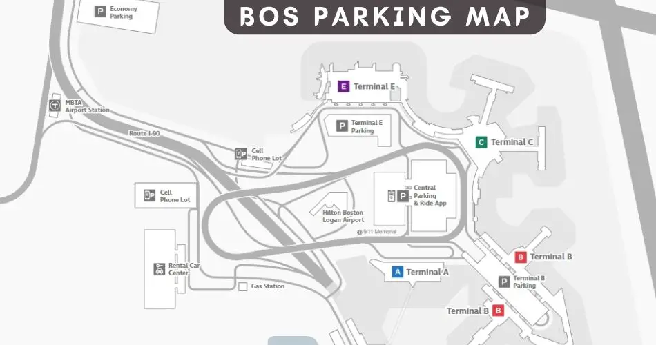 boston airport parking map aviatechchannel