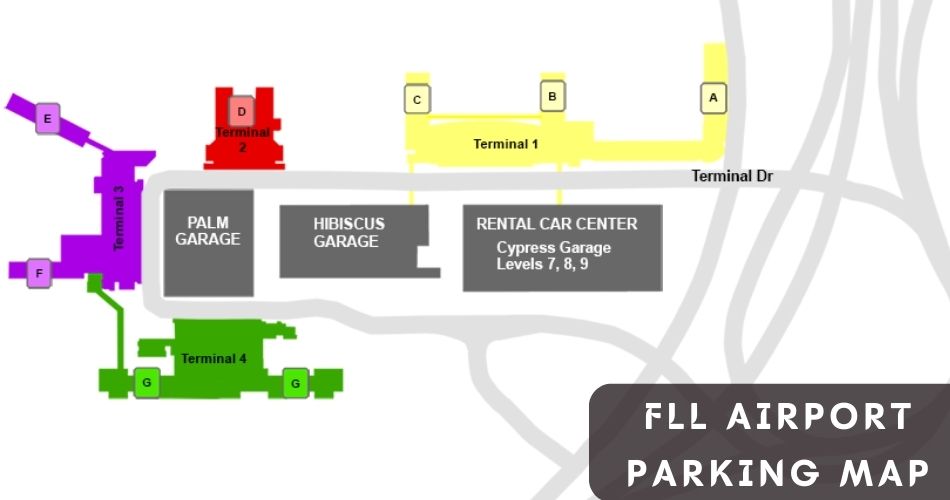 fort lauderdale airport parking map aviatechchannel
