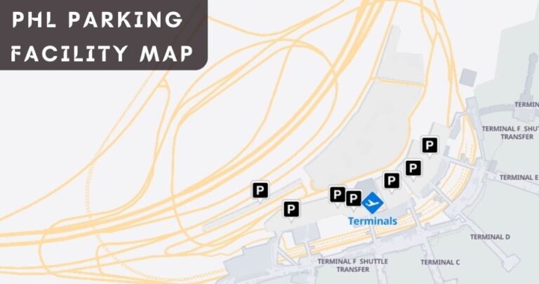 Find Best And Cheap Airport Parking In Philadelphia PHL Airport   Philadelphia Airport Parking Map Aviatechchannel 768x404 