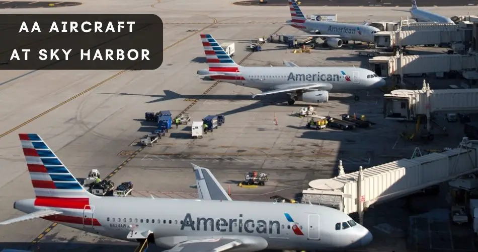 american airlines aircraft at sky harbor airport aviatechchannel