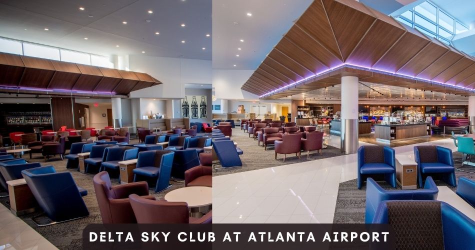 delta sky club at atlanta airport aviatechchannel