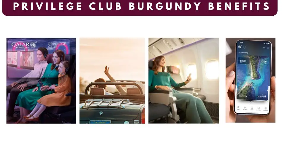 qatar airways privilege club burgundy benefits aviatechchannel
