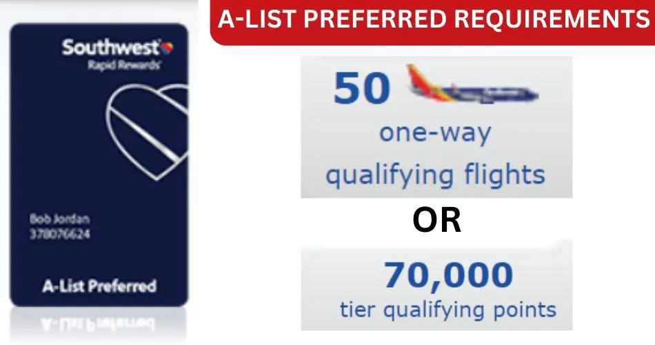 southwest a list preferred requirements aviatechchannel