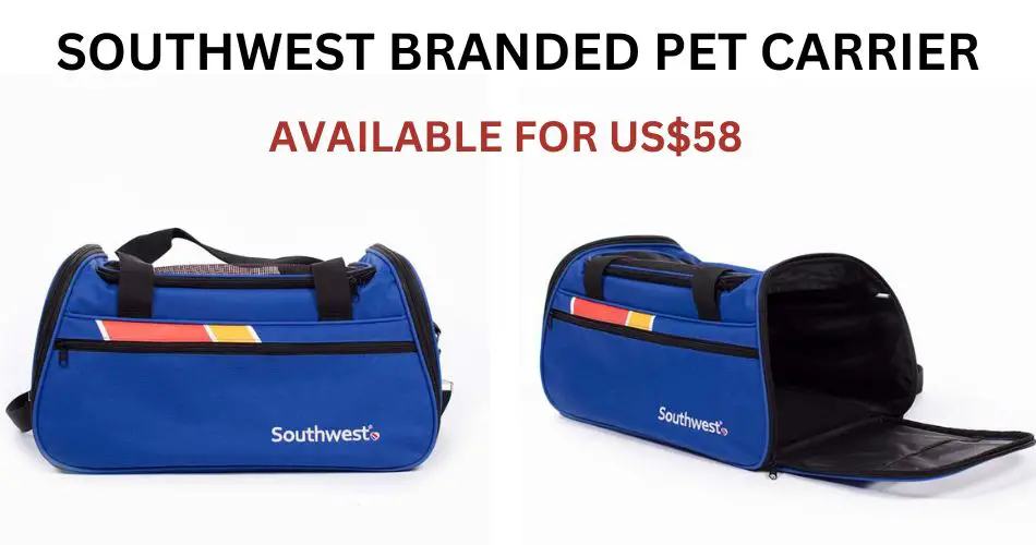 southwest branded pet carrier aviatechchannel