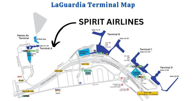 What Terminal Is Spirit Airlines - What Terminal Is Spirit Airlines At Laguardia New York Aviatechchannel 798x420