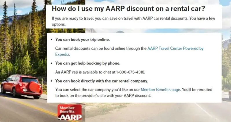 aarp travel discounts car rental