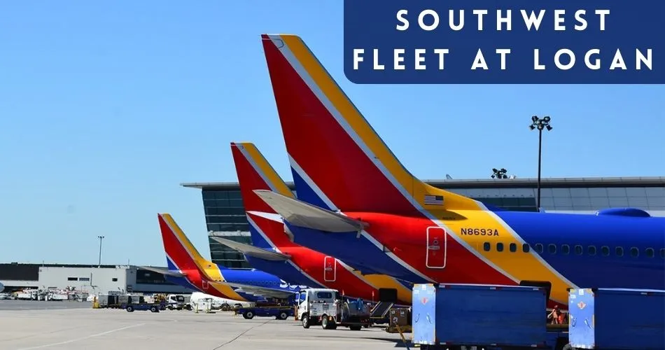 southwest aircraft at boston logan airport aviatechchannel