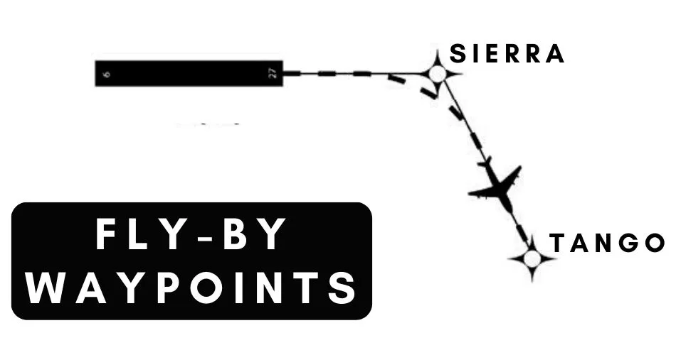 fly by waypoints for rnav approach aviatechchannel