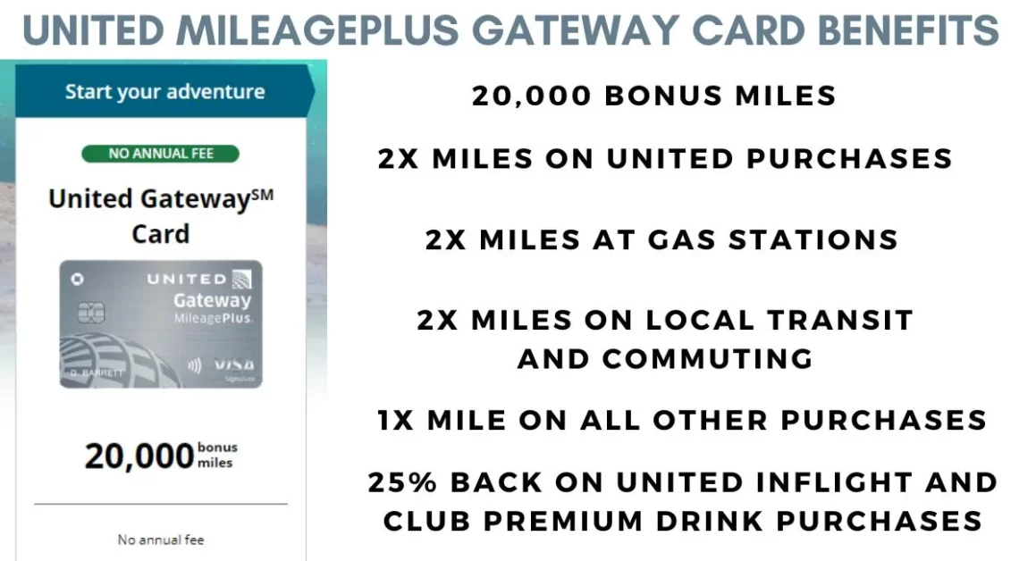 united mileageplus gateway card benefits aviatechchannel