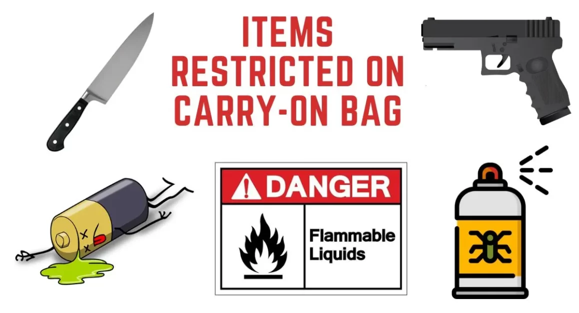 examples of items restricted on american airlines carry on bag aviatechchannel