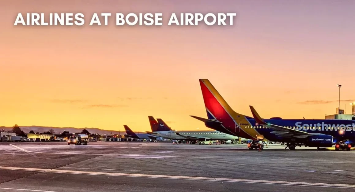 airlines at boise airport aviatechchannel
