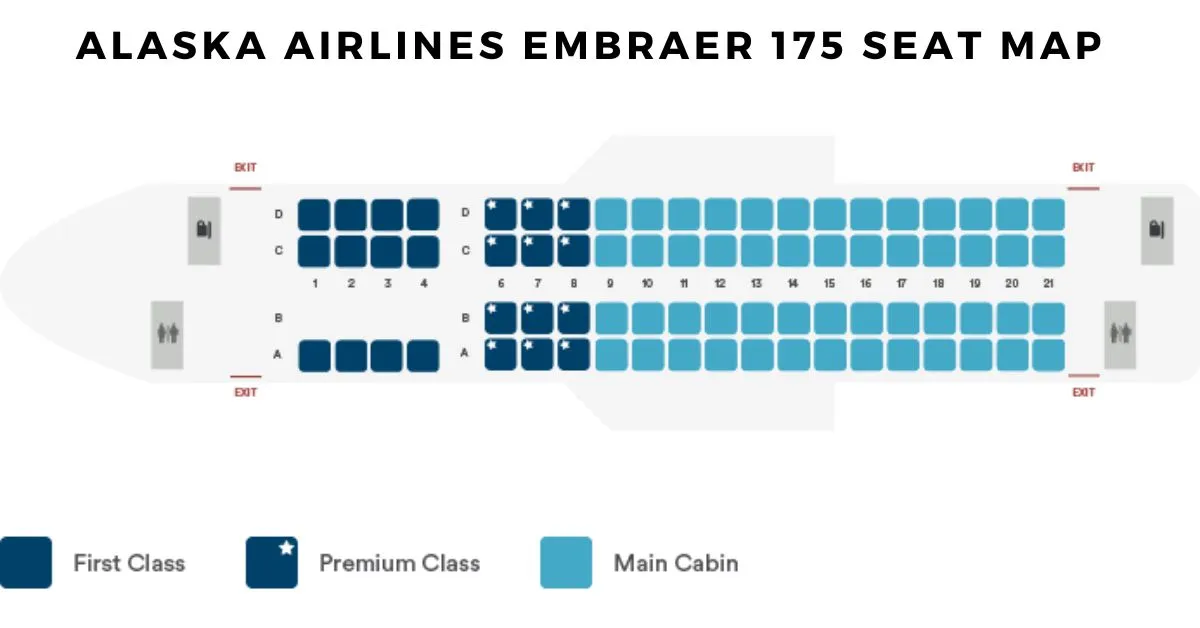 alaska airlines embraer 175 seat map aviatechchannel