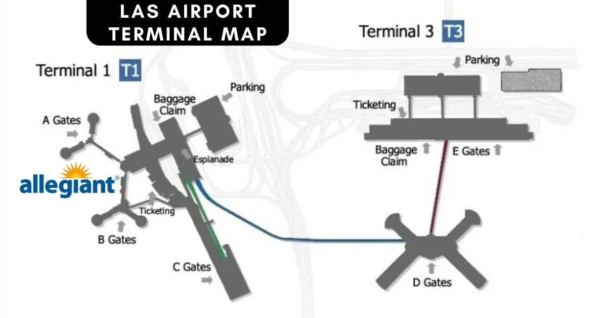 allegiant las vegas terminal map aviatechchannel