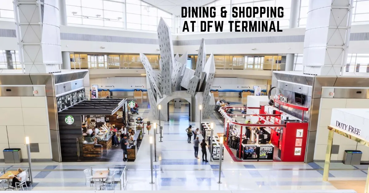 dfw airport dining shopping facility aviatechchannel