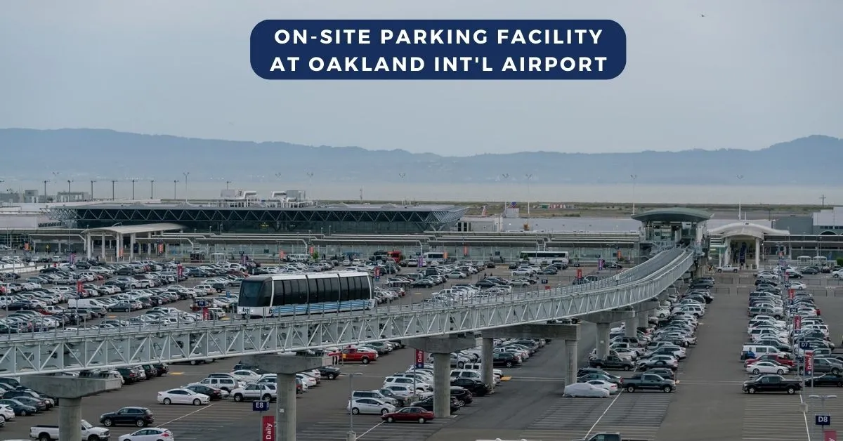 parking facility at oakland airport aviatechchannel