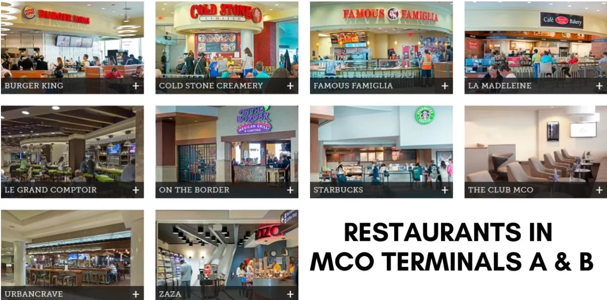 restaurants in mco terminals a b aviatechchannel