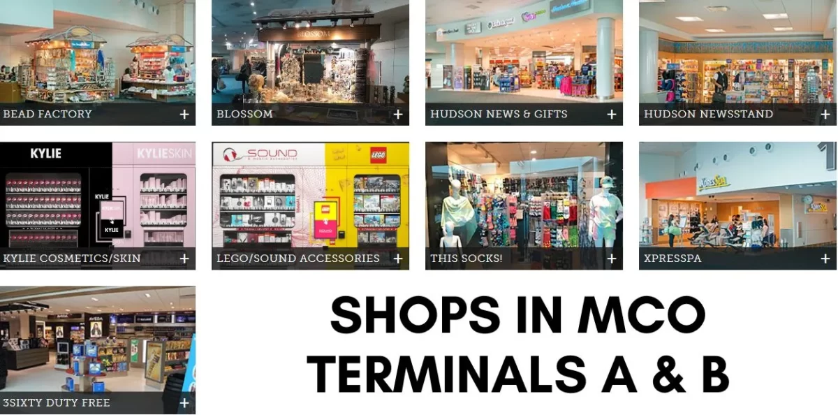 shops in mco terminals a b aviatechchannel