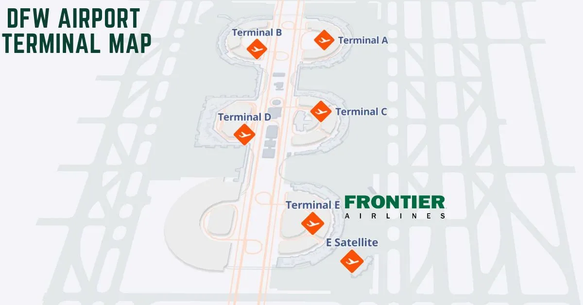 what terminal is frontier at dfw aviatechchannel