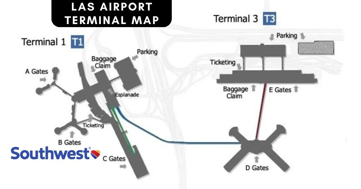 what terminal is southwest in las vegas aviatechchannel