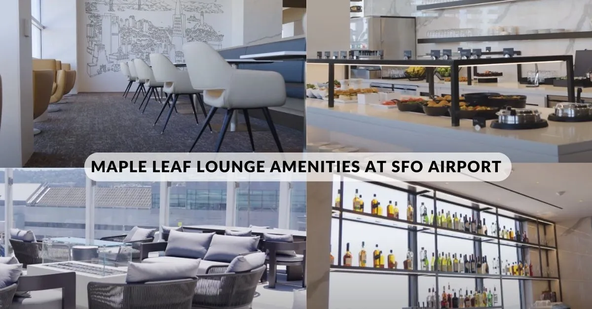 air canada maple leaf lounge amenities at sfo airport aviatechchannel
