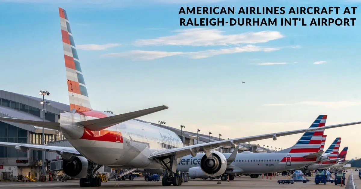american airlines aircraft at rdu airport aviatechchannel