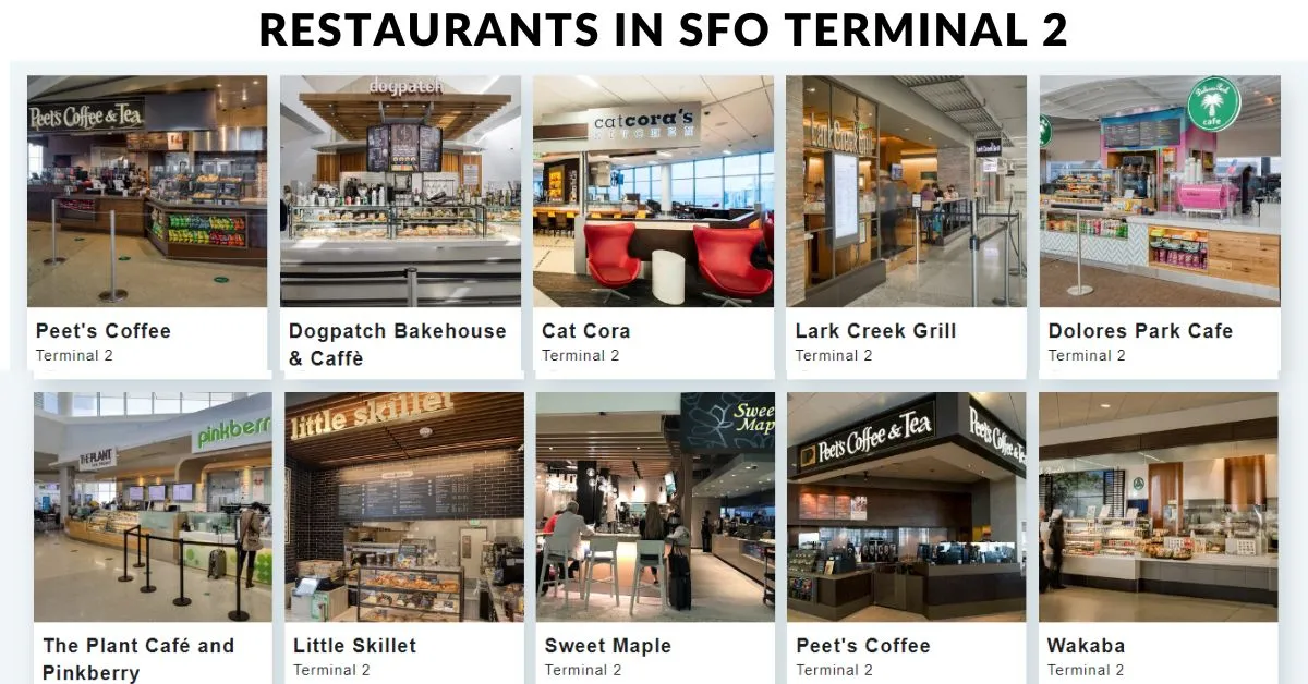 restaurants in sfo terminal 2 aviatechchannel