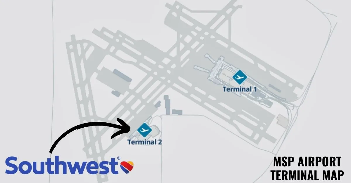 what terminal is southwest at msp aviatechchannel