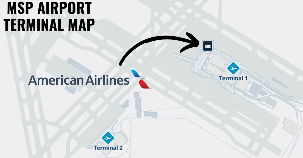 american airlines msp terminal map aviatechchannel