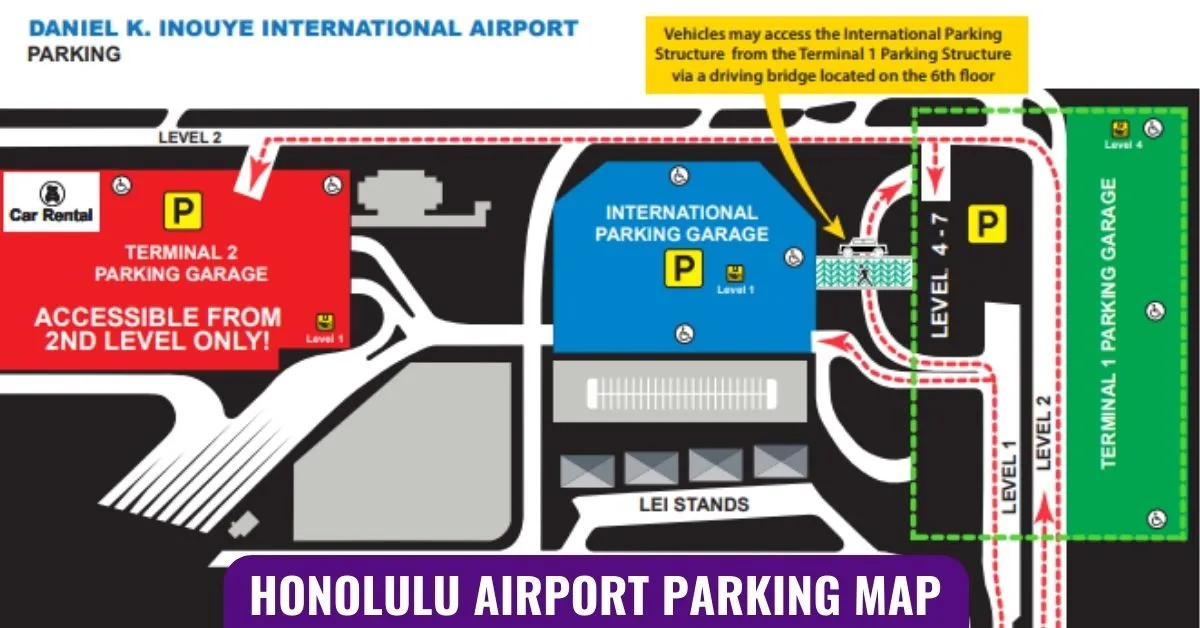 honolulu airport parking map aviatechchannel