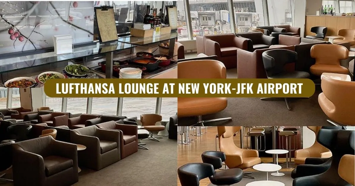lufthansa lounge at jfk airport aviatechchannel