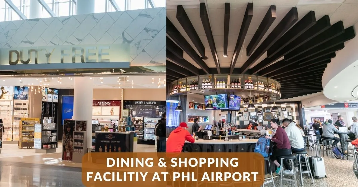 phl terminal dining shopping options aviatechchannel