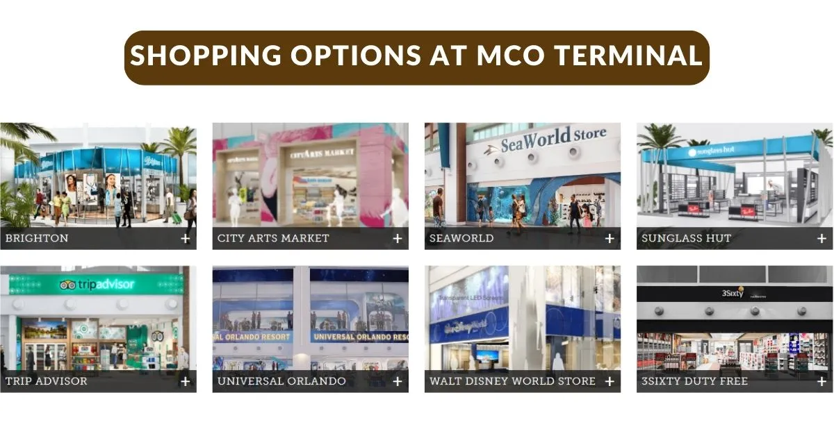 shopping options at mco terminal c aviatechchannel