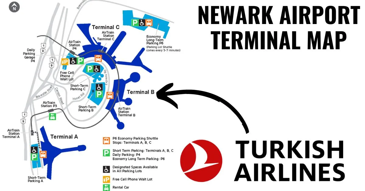 turkish airlines newark terminal map aviatechchannel
