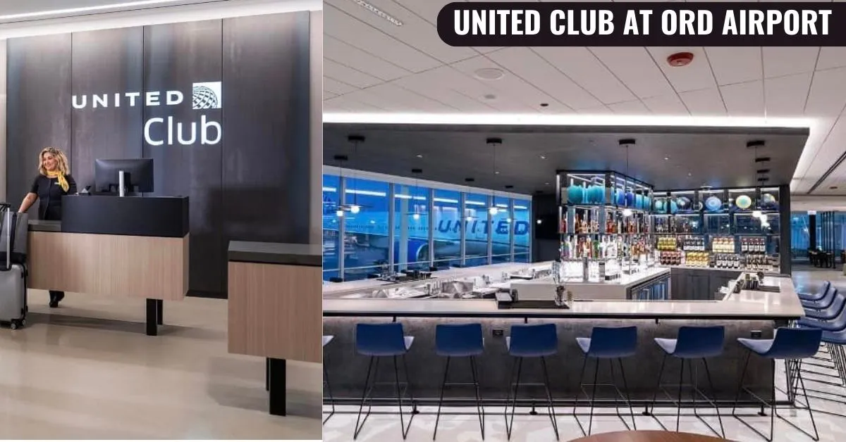 united club at ord airport aviatechchannel