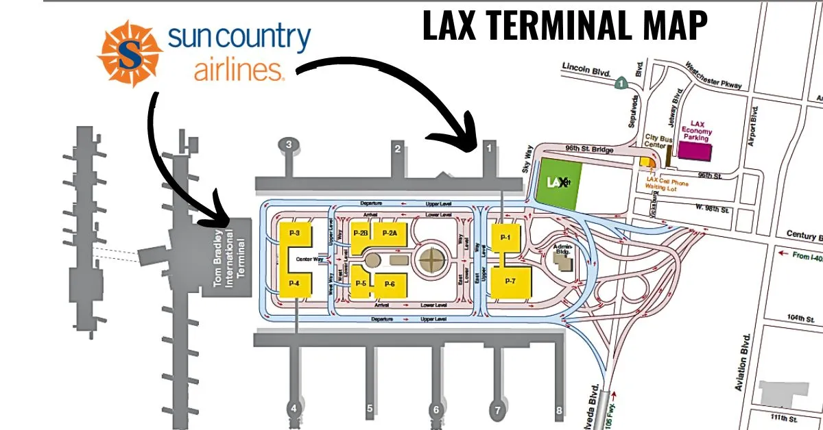 what terminal is sun country at lax aviatechchannel