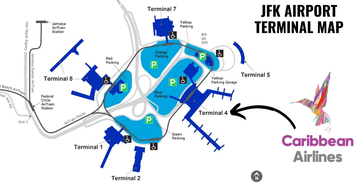 which terminal is caribbean airlines at jfk aviatechchannel