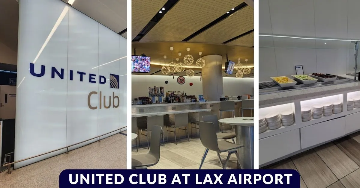 united club at lax airport aviatechchannel