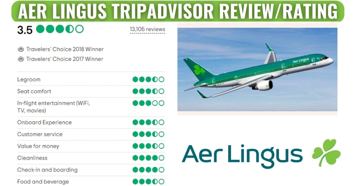 aer lingus tripadvisor rating aviatechchannel