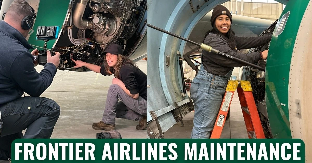 frontier airlines maintenance procedures aviatechchannel