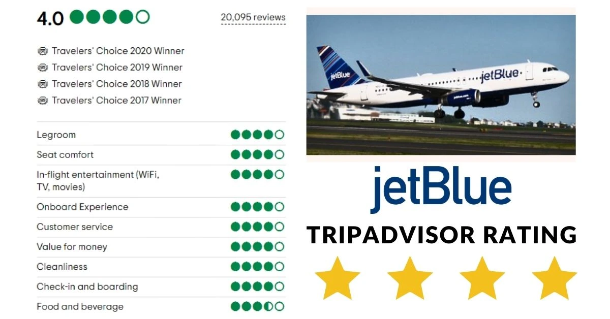 jetblue tripadvisor rating aviatechchannel
