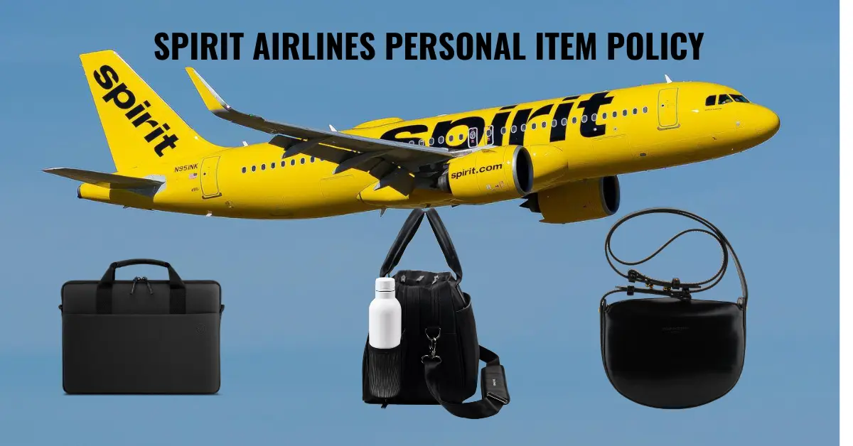 Spirit Airlines Personal Item Size (2024)