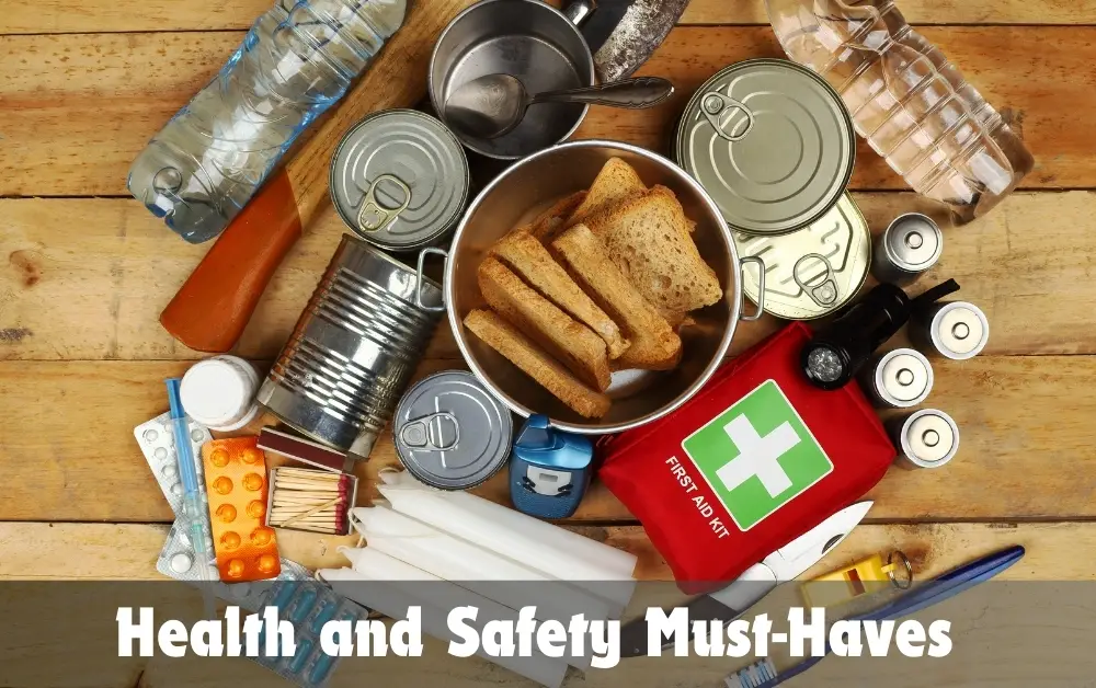 health and safety must haves