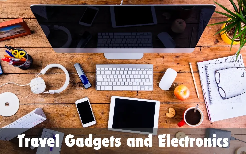 travel gadgets and electronics